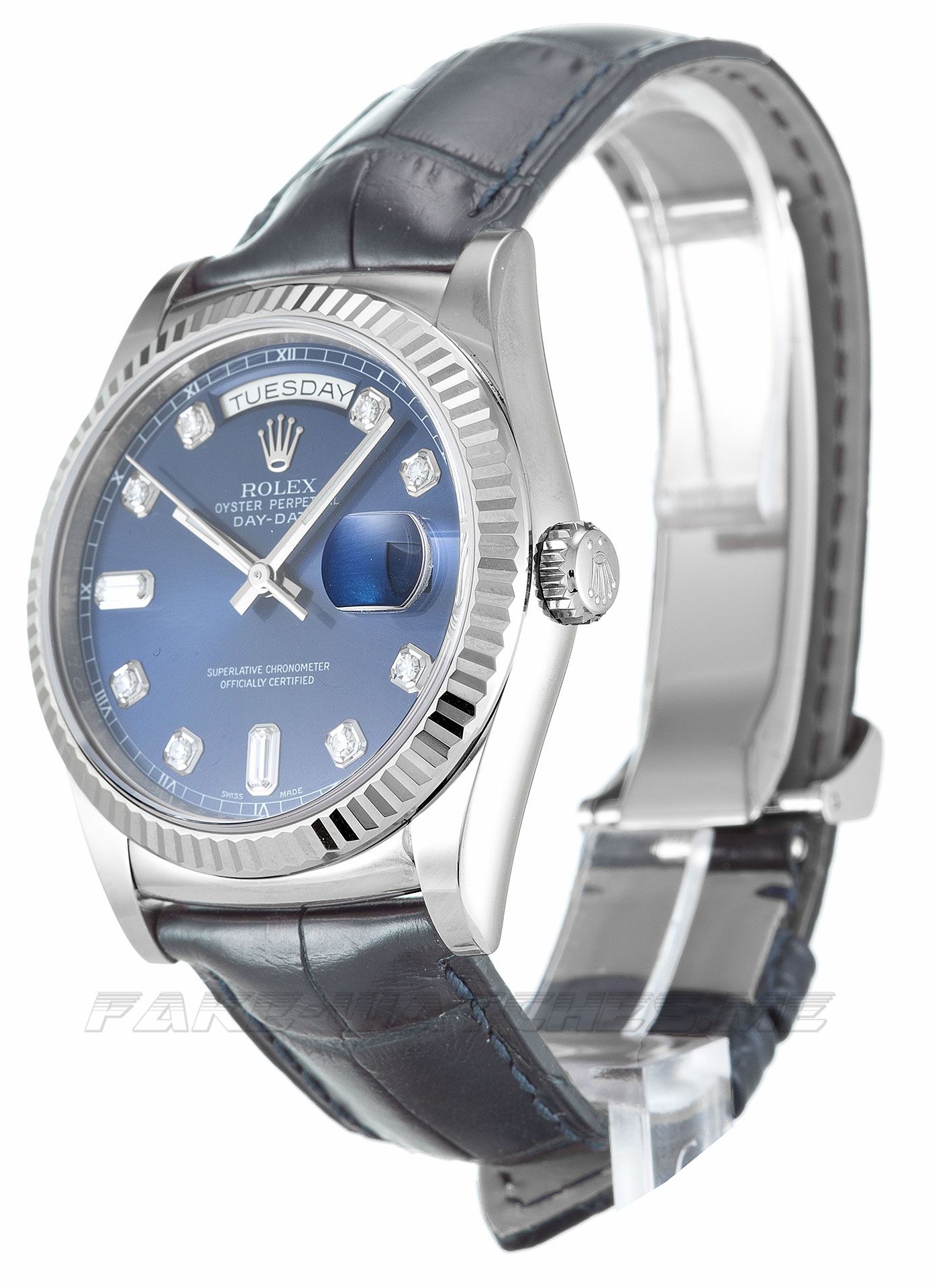 Rolex Day Date Blue Mens Automatic 118139